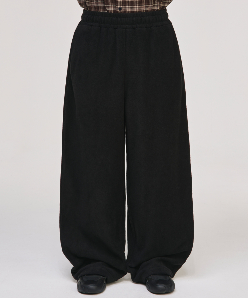 Wide Polar Fleece Training Pants