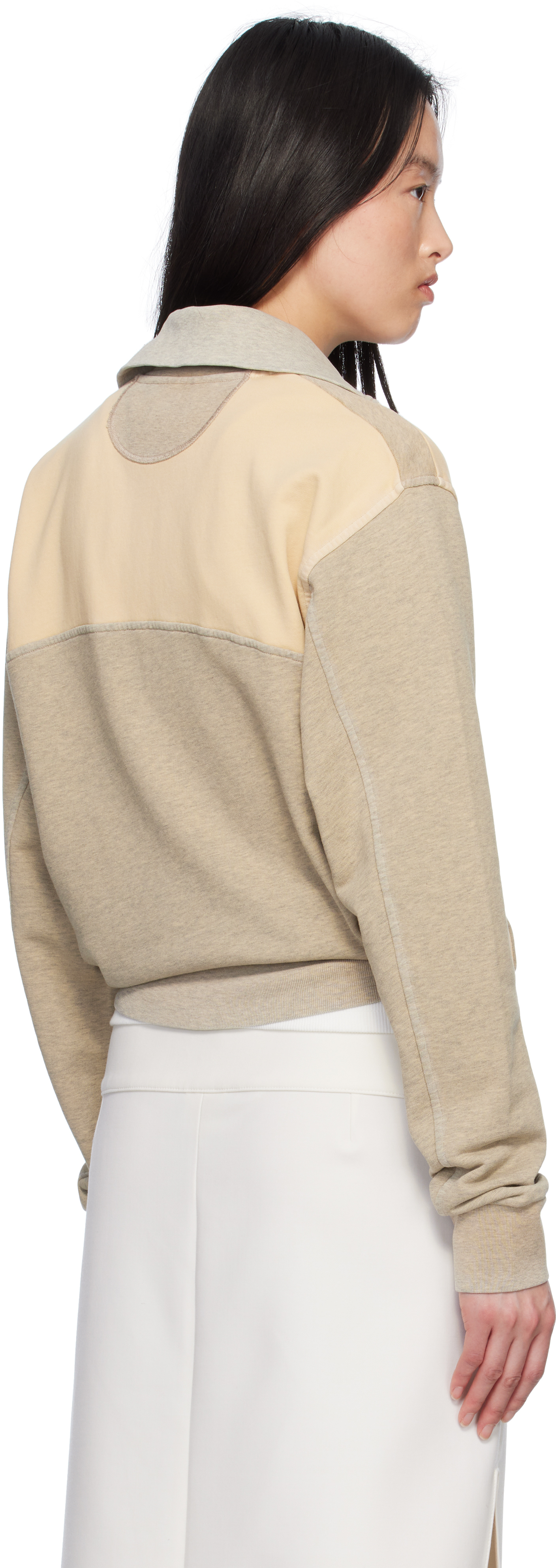 Vivienne Westwood Gray & Beige Alien Track Jacket