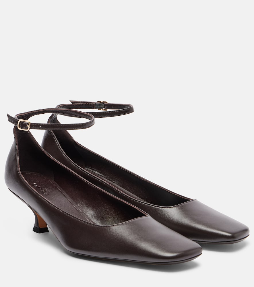 Anna leather pumps