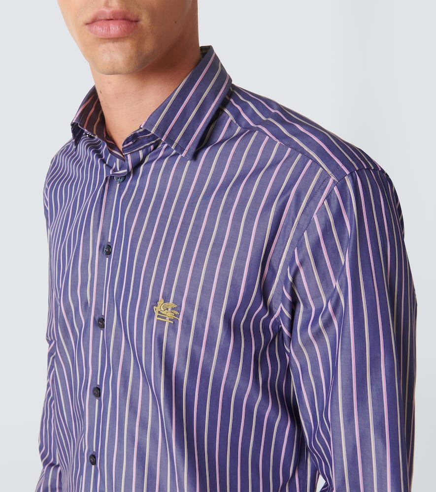 Etro Striped cotton shirt