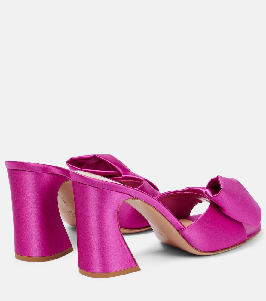 Rosie satin mules