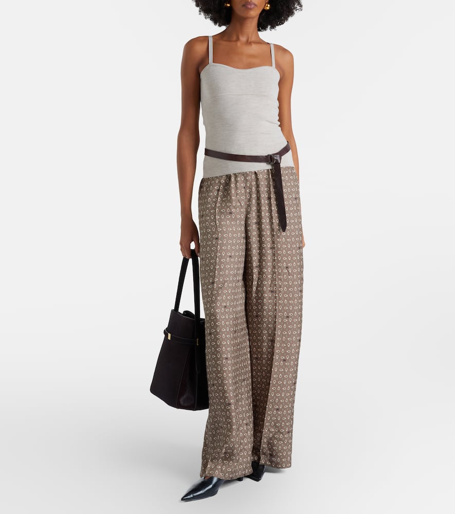 Mxmepica wool-blend top
