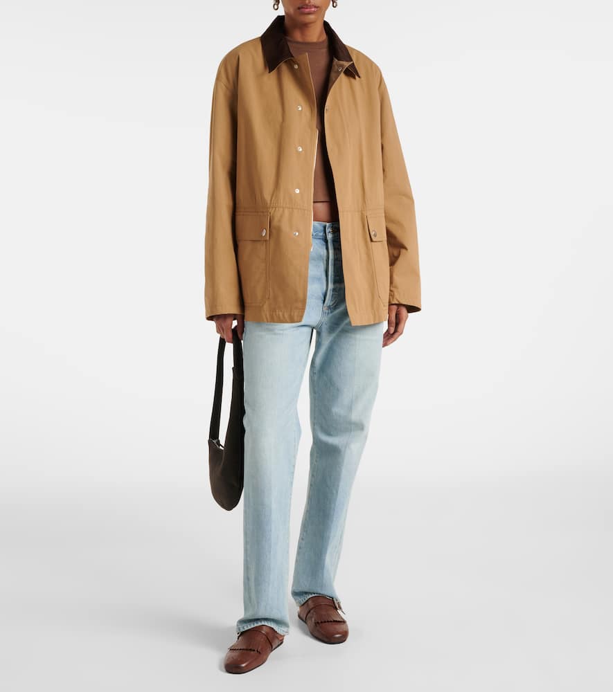 Baretta high-rise straight jeans