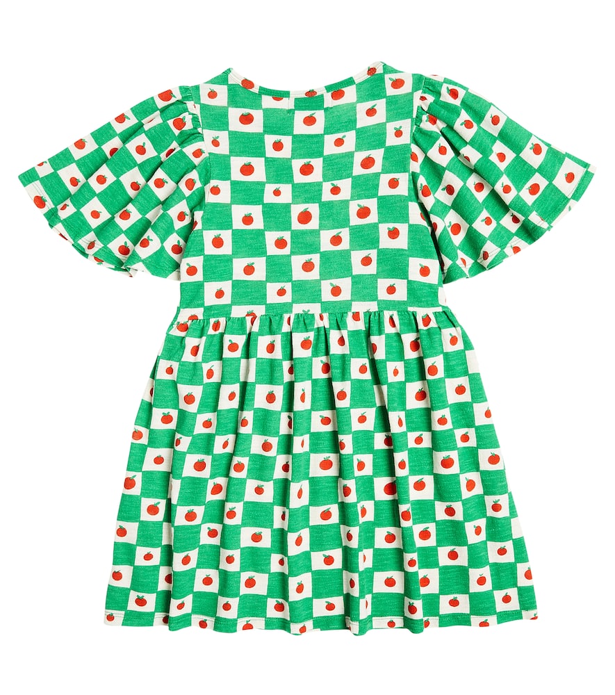 Bobo Choses Tomato ruffled cotton dress