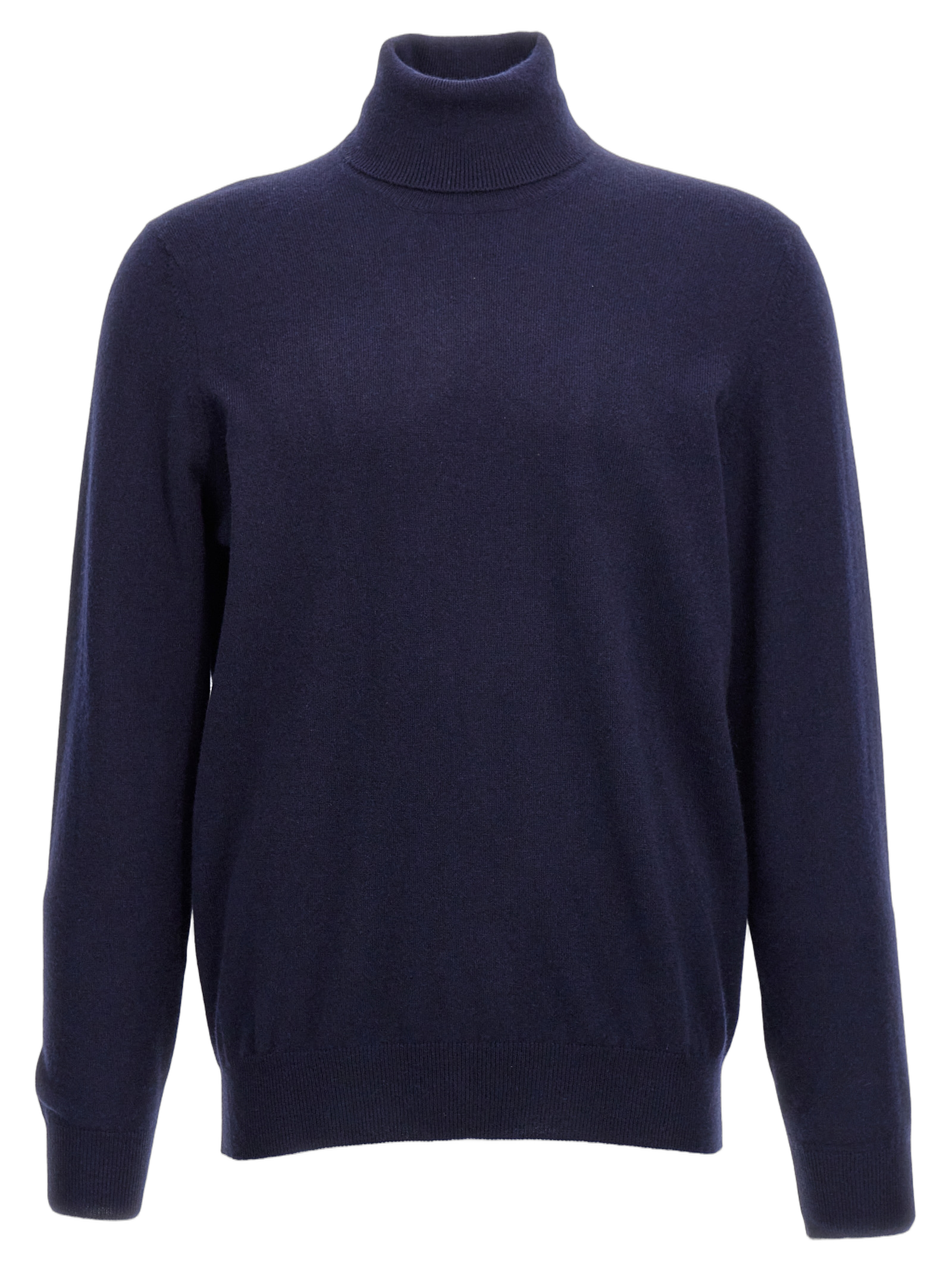 Cashmere Turtleneck Turtleneck Sweater — Blue