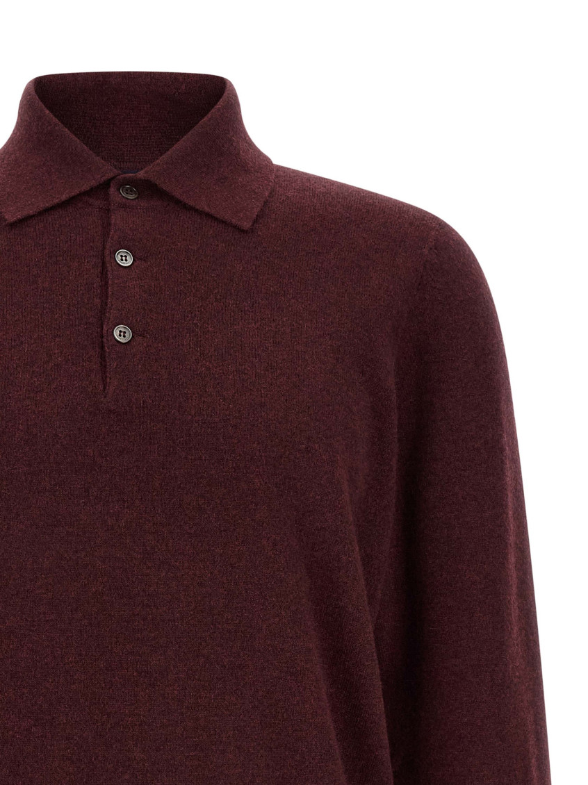 Maroon Polo Sweater