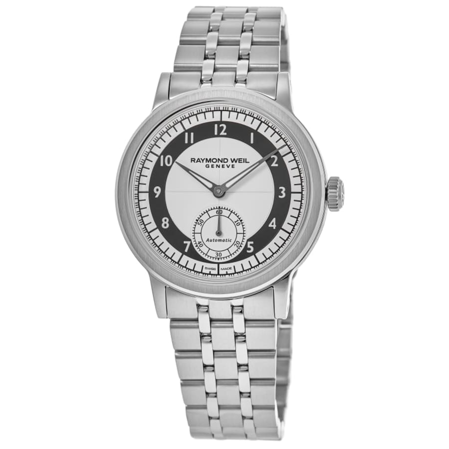 Millesime Automatic Tuxedo White Dial Stainless Steel Men's Watch 2930-ST-05642