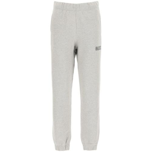 Logo-embroidered tapered track pants - Pink
