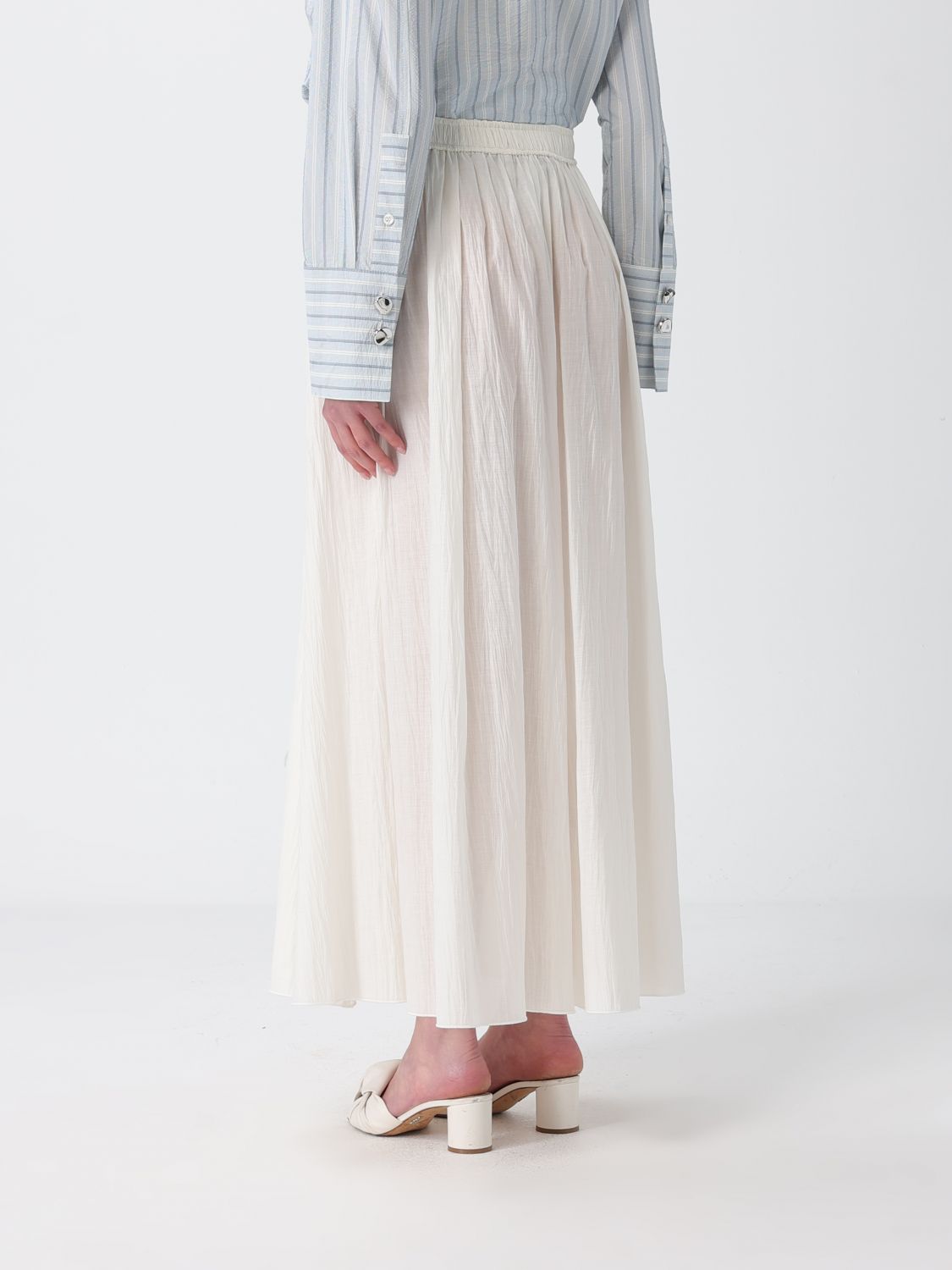 Skirt Woman color White