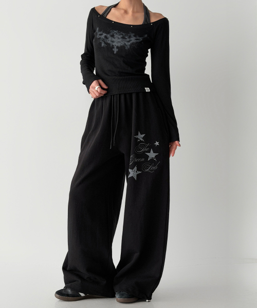 Star Patch Sweatpants