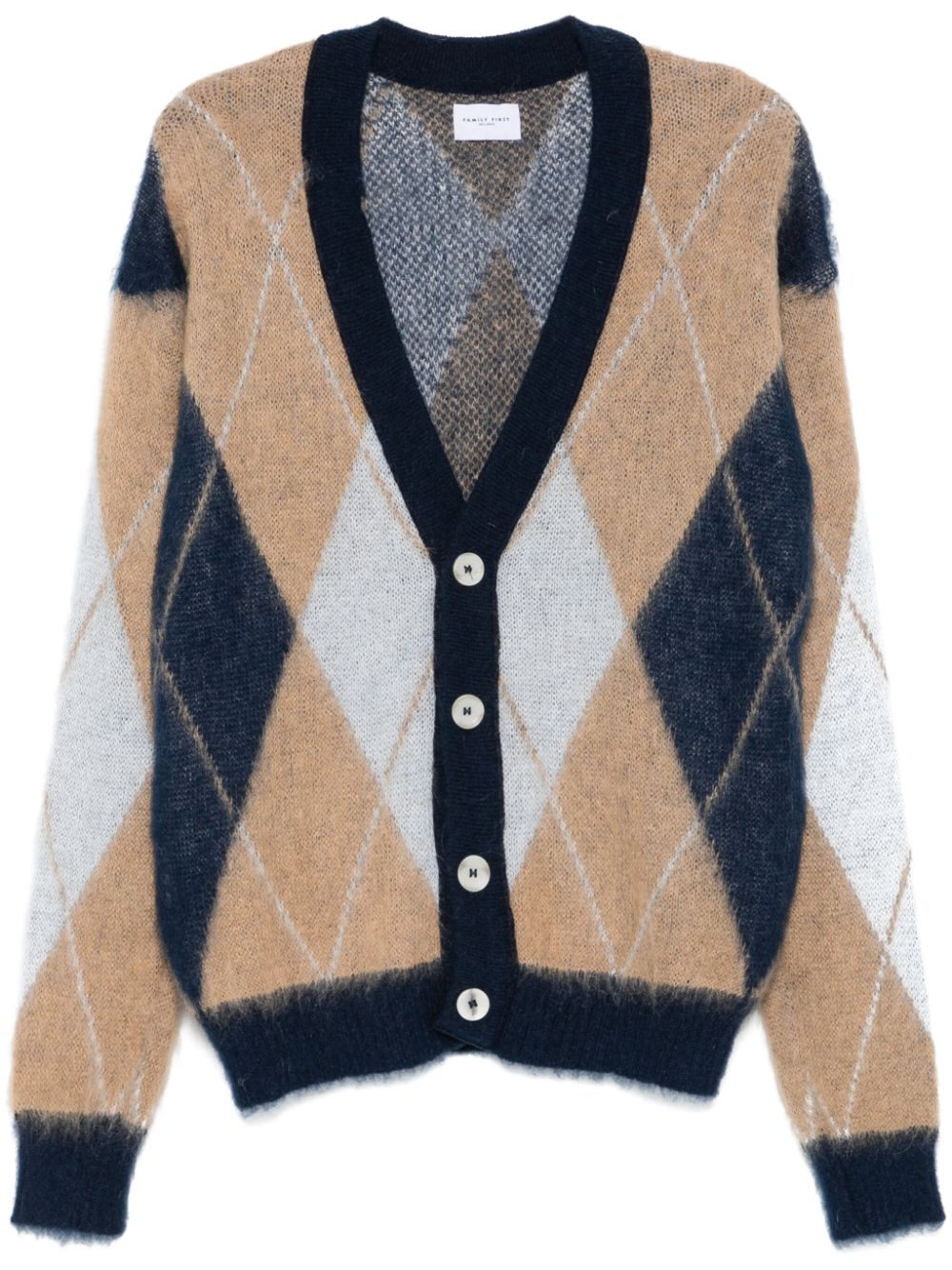 Rombi cardigan - Blue
