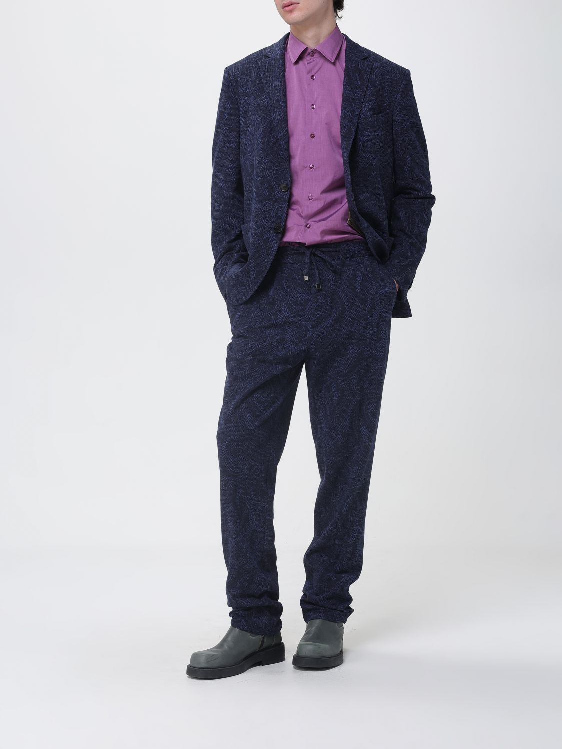 Jacket Men color Blue