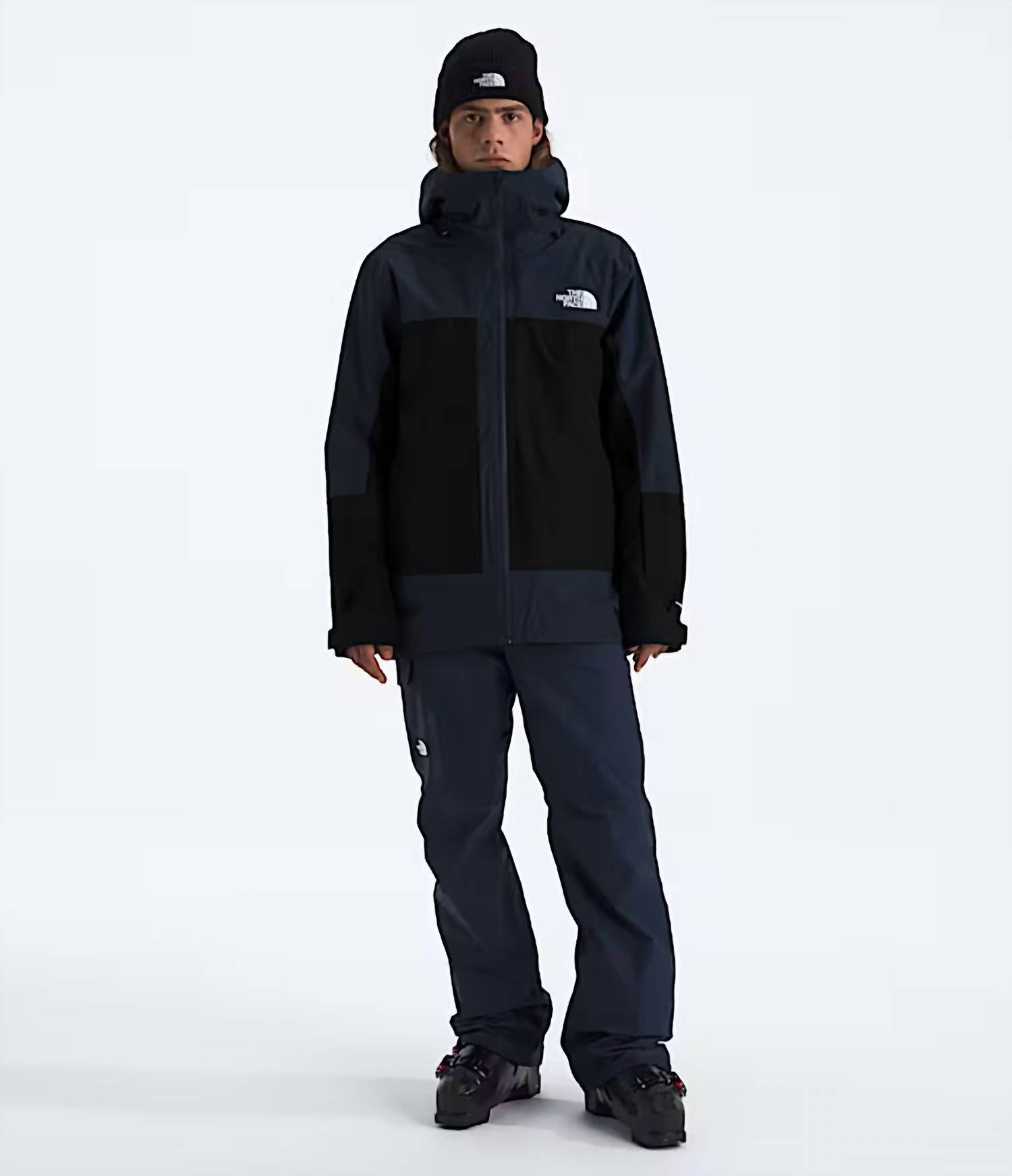 Thermoball Snow Triclimate Jacket In Summit Navy/black