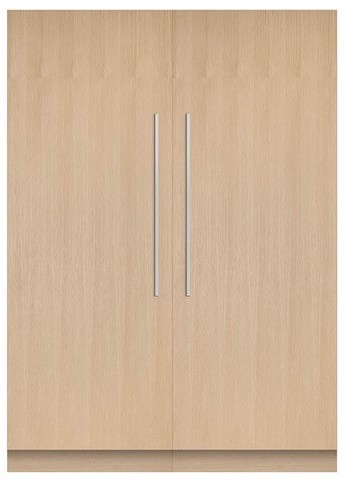 Fisher & Paykel Side-by-Side Column Set with 30" Refrigerator and 30" Freezer Panel Ready FPREFFR