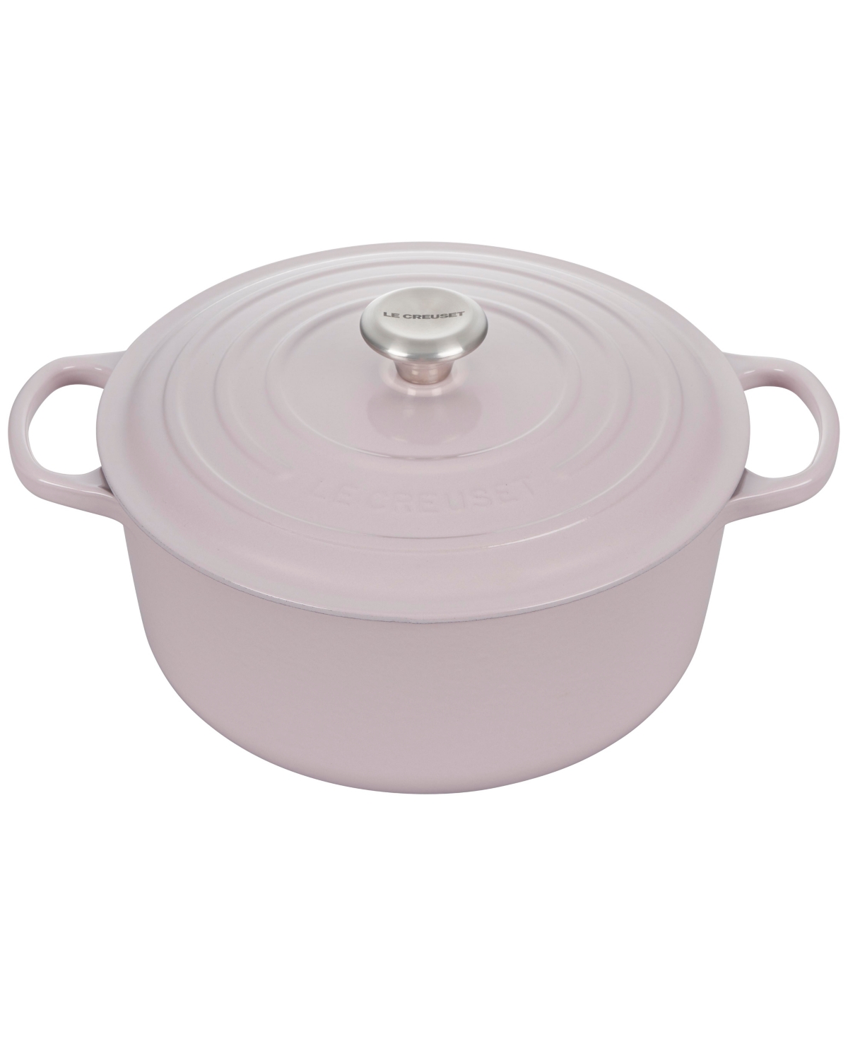 Signature Enameled Cast Iron 5.5 Qt. Round Dutch Oven - Shallot