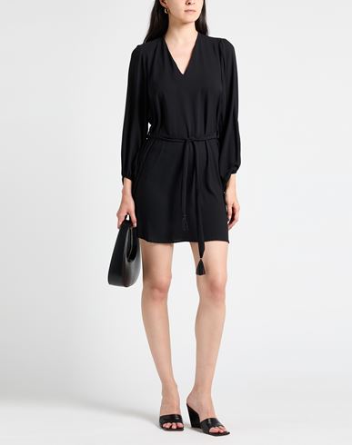 Woman Mini dress Black Size XS Polyester