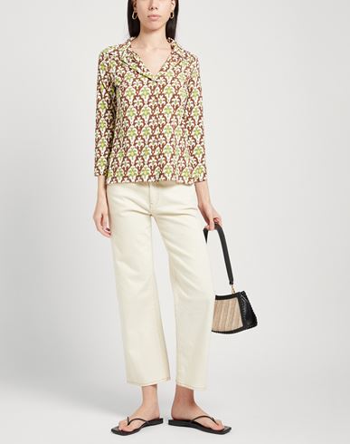 Malìparmi Woman Shirt White Size 4 Polyamide, Elastane