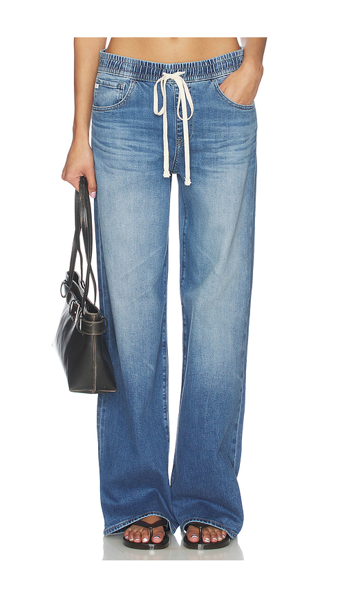 AG Jeans Adria Wide Cinched in Blue. L. Also in M, S