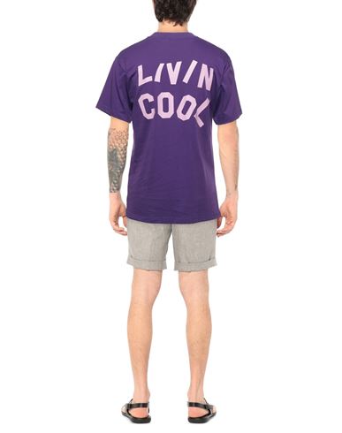Man T-shirt Purple