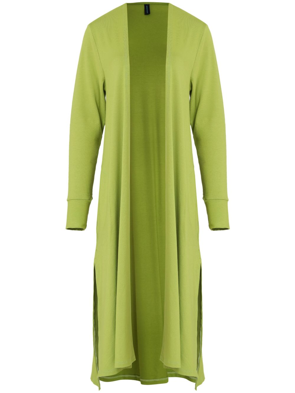 Long-sleeve cardi-coat - Green