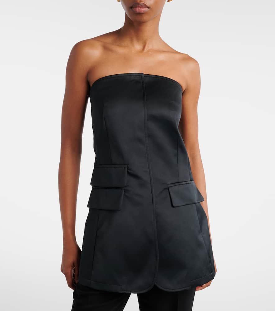 Luma satin top
