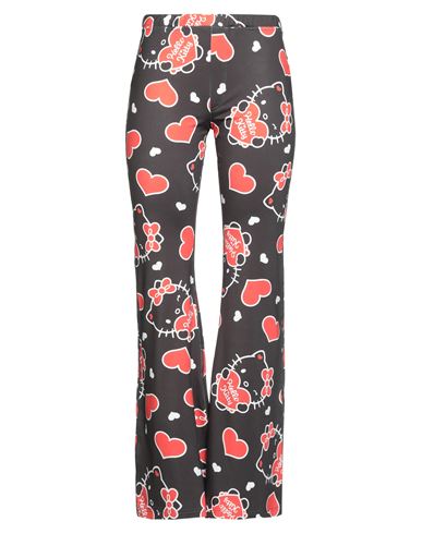 Woman Pants Black Size M Recycled polyester, Elastane