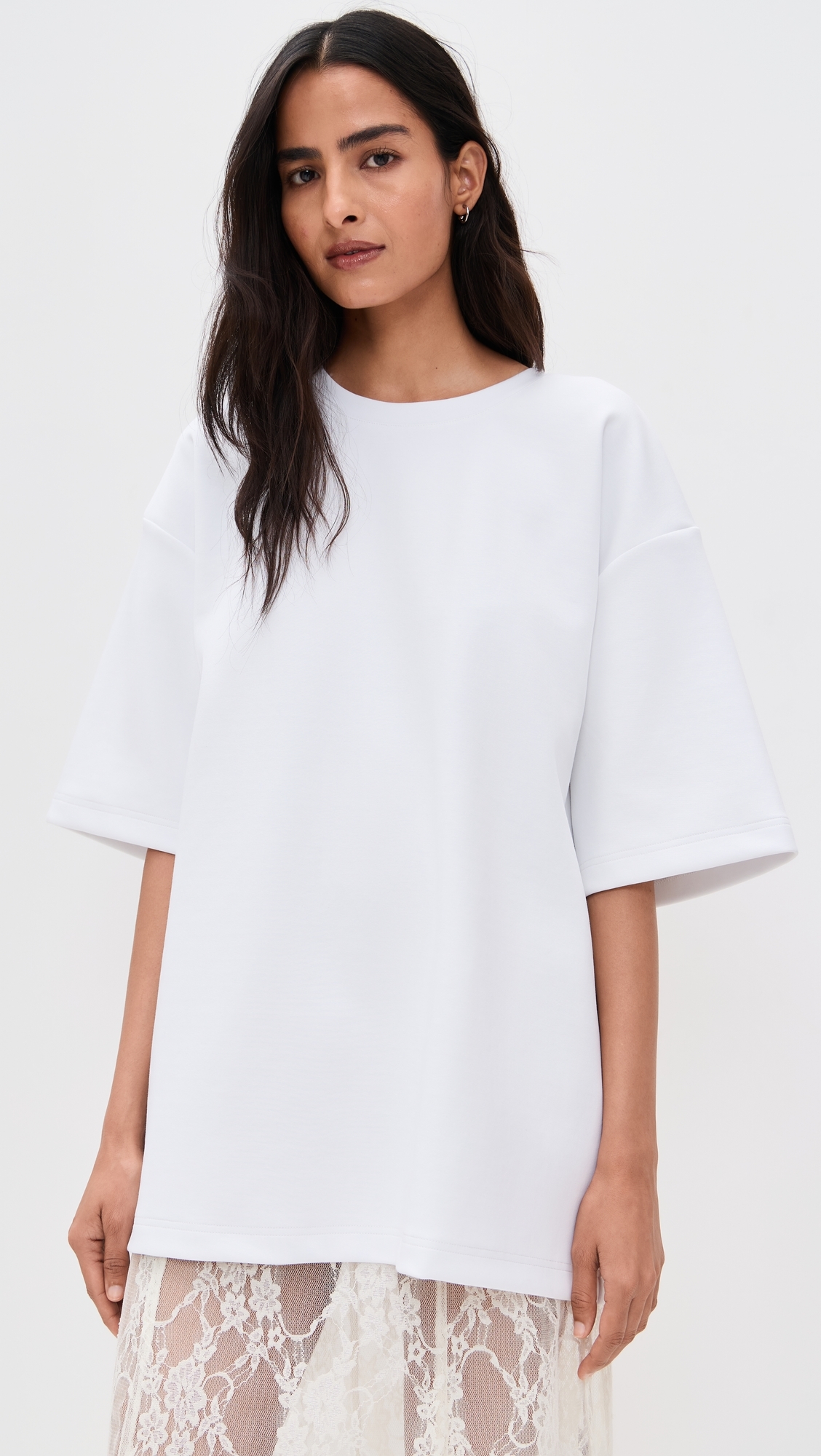 TG Bow Tee White One Size