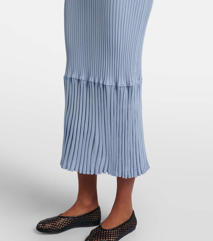 Luiza ribbed-knit sweater dress