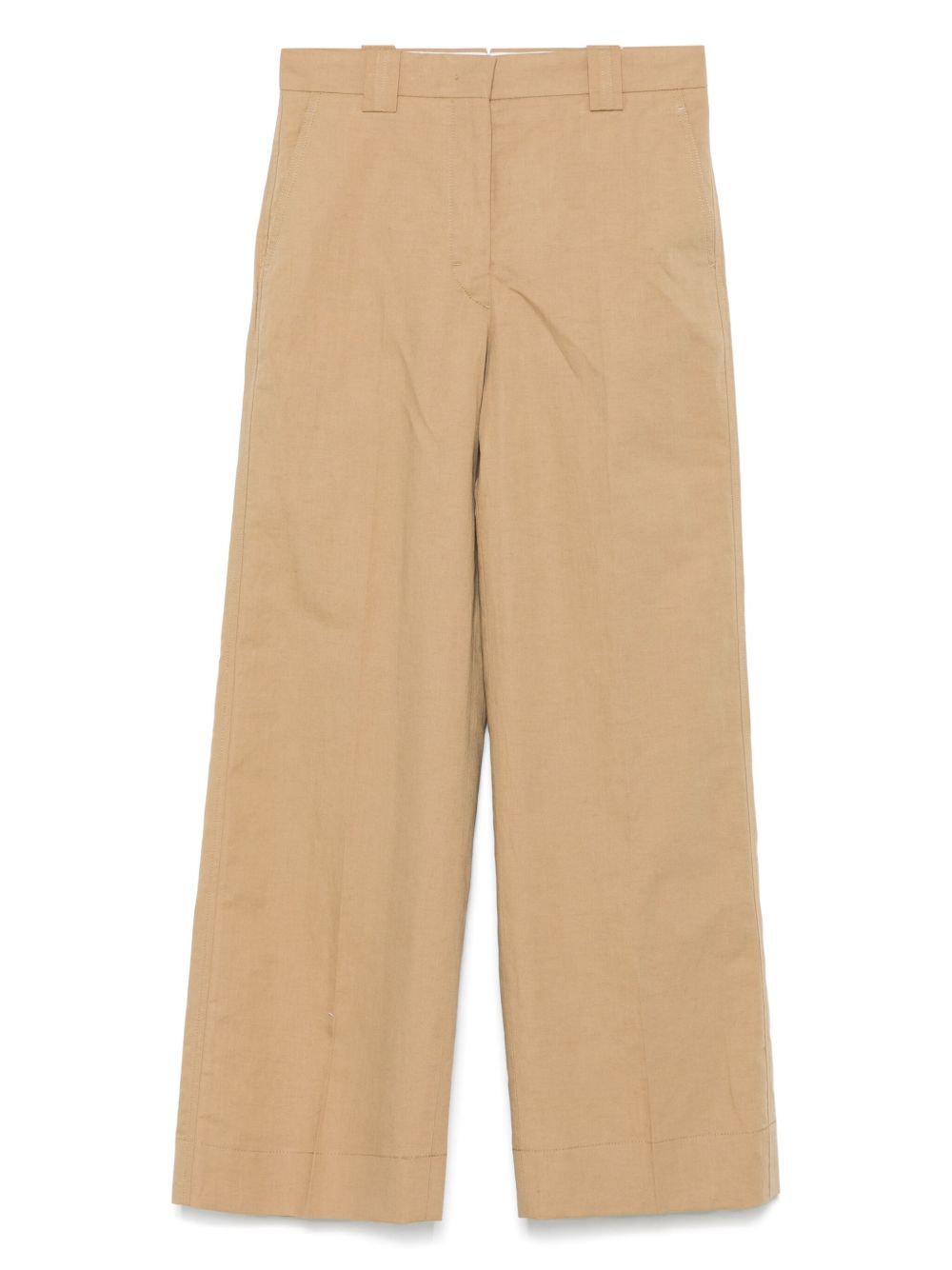 Incotex pressed-crease trousers - Neutrals
