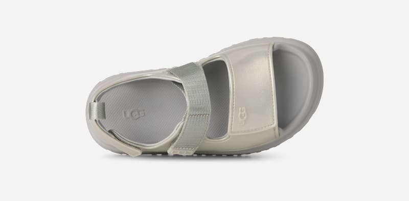 ® Kids' GoldenGlow Glossy Sparkles Sandal in Silver