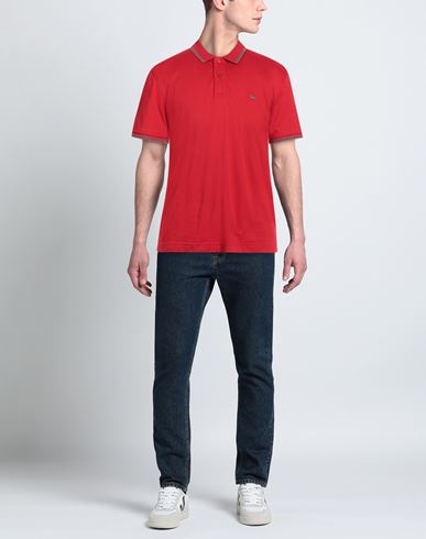 Harmont & Blaine Man Polo shirt Red Size S Cotton