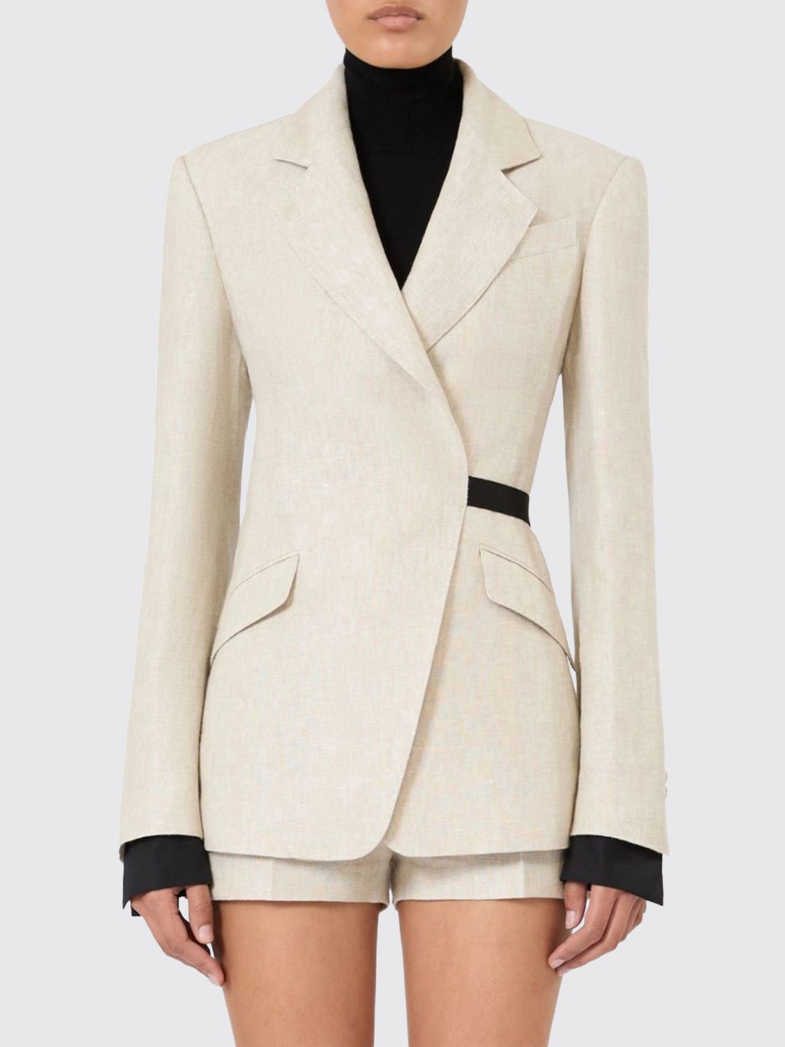 Jacket Woman color Nude