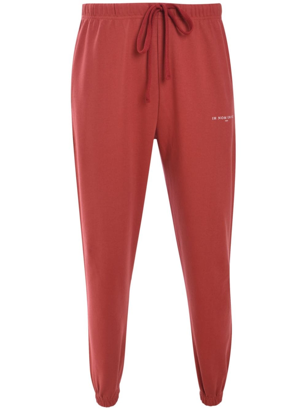 Logo-print track pants - Red