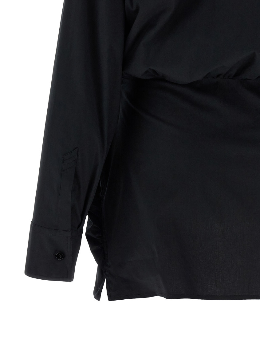 Double Layer Shirt Dress