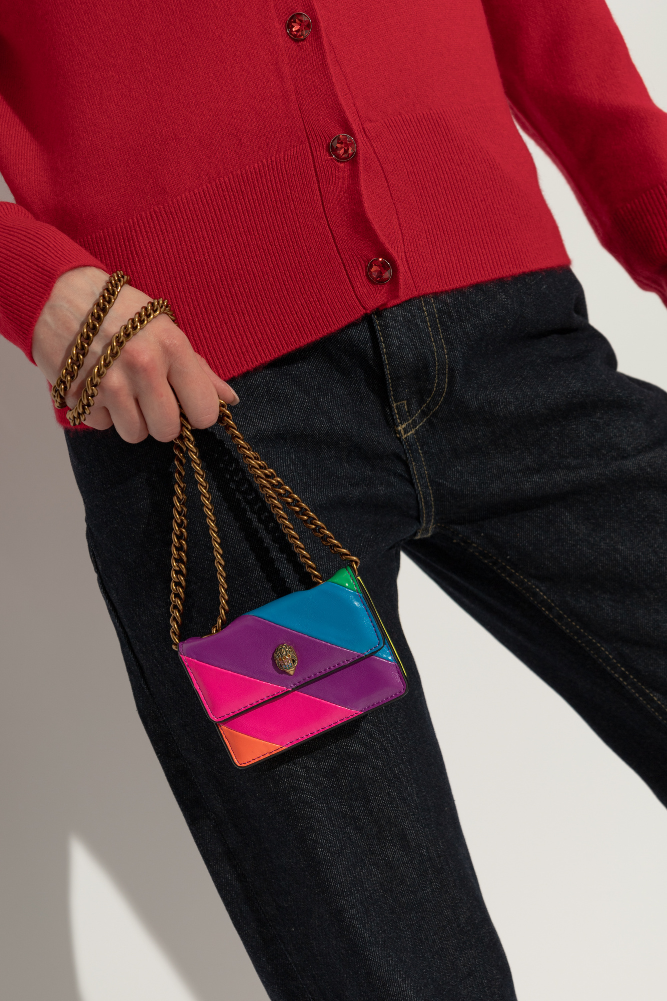 Kensington Micro Shoulder Bag, Women's, Multicolour