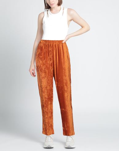 Forte_forte Woman Pants Rust Size 2 Viscose, Elastane