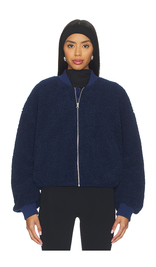 YEAR OF OURS Sherpa Bomber in Navy. XS also in L, M