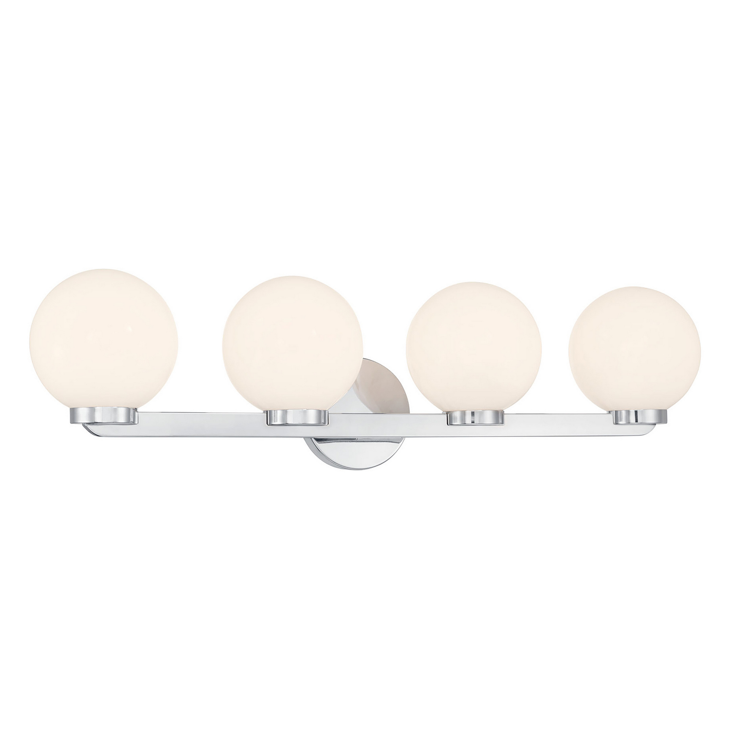 Chrome Bathroom Vanity Light from the Ardeva Collection