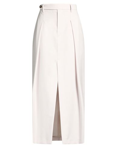 Woman Maxi skirt Light pink Size 2 Virgin Wool, Mohair wool