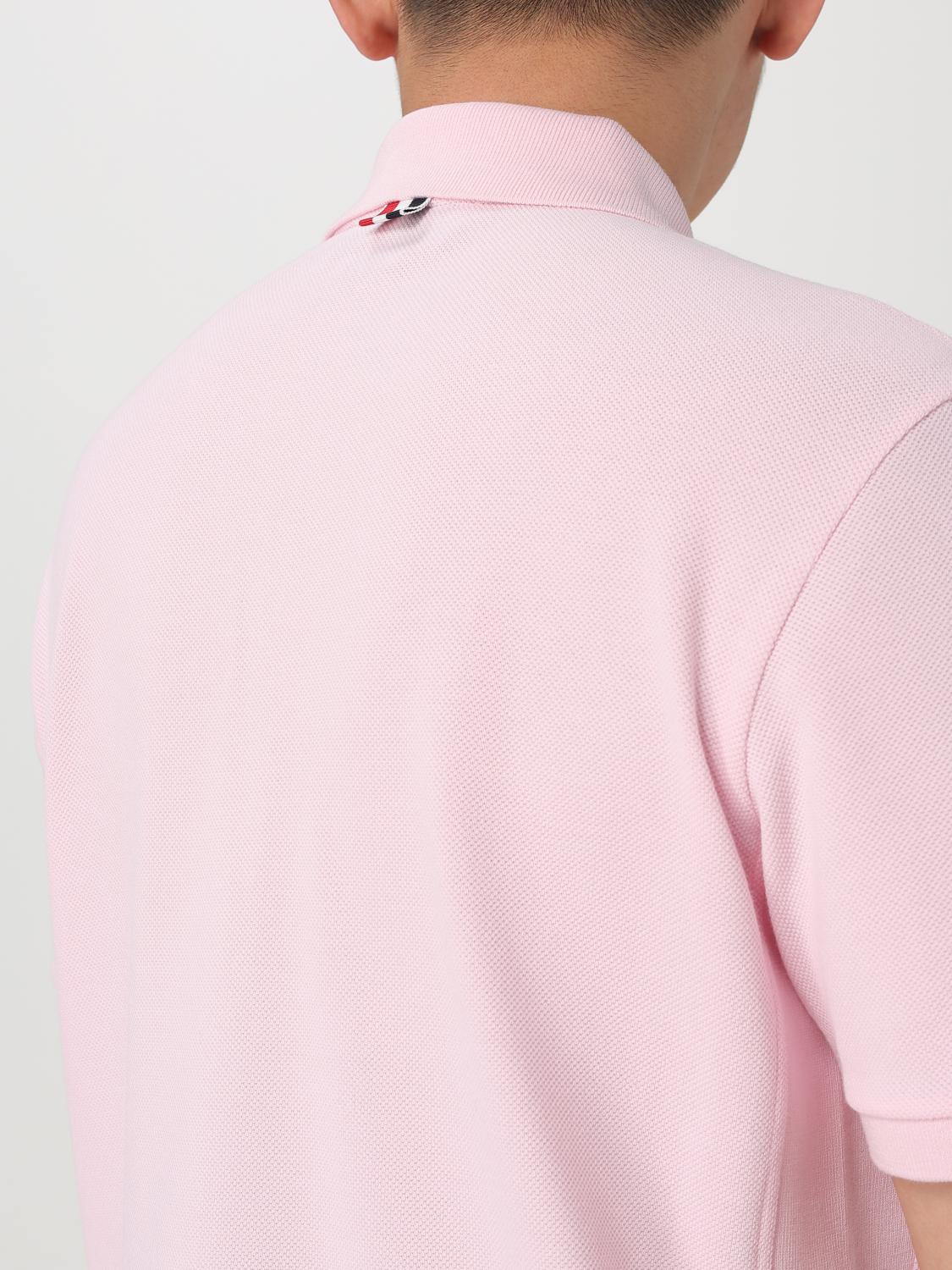 Polo Shirt Men color Pink