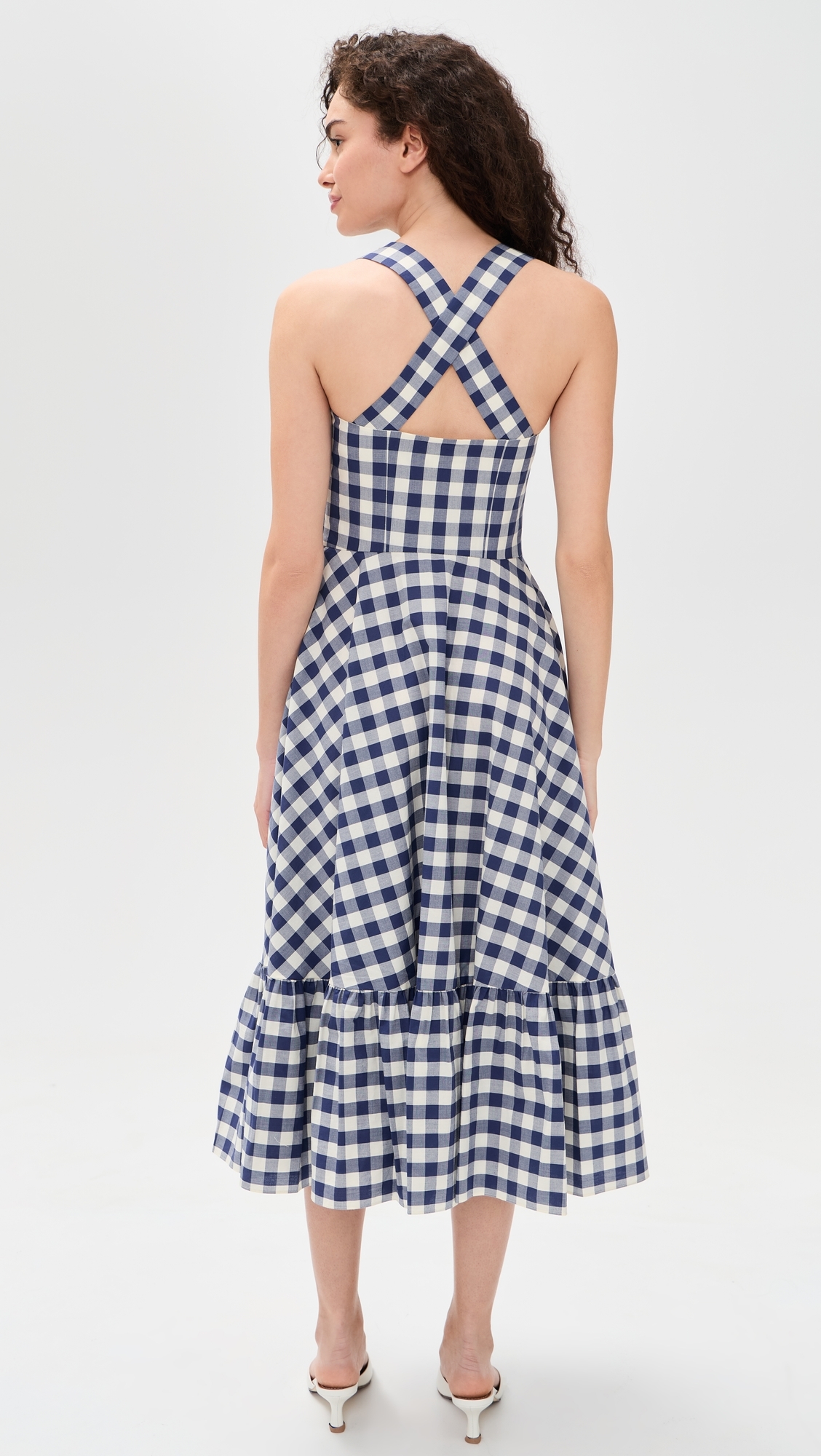 Nellie Dress Navy/Optic