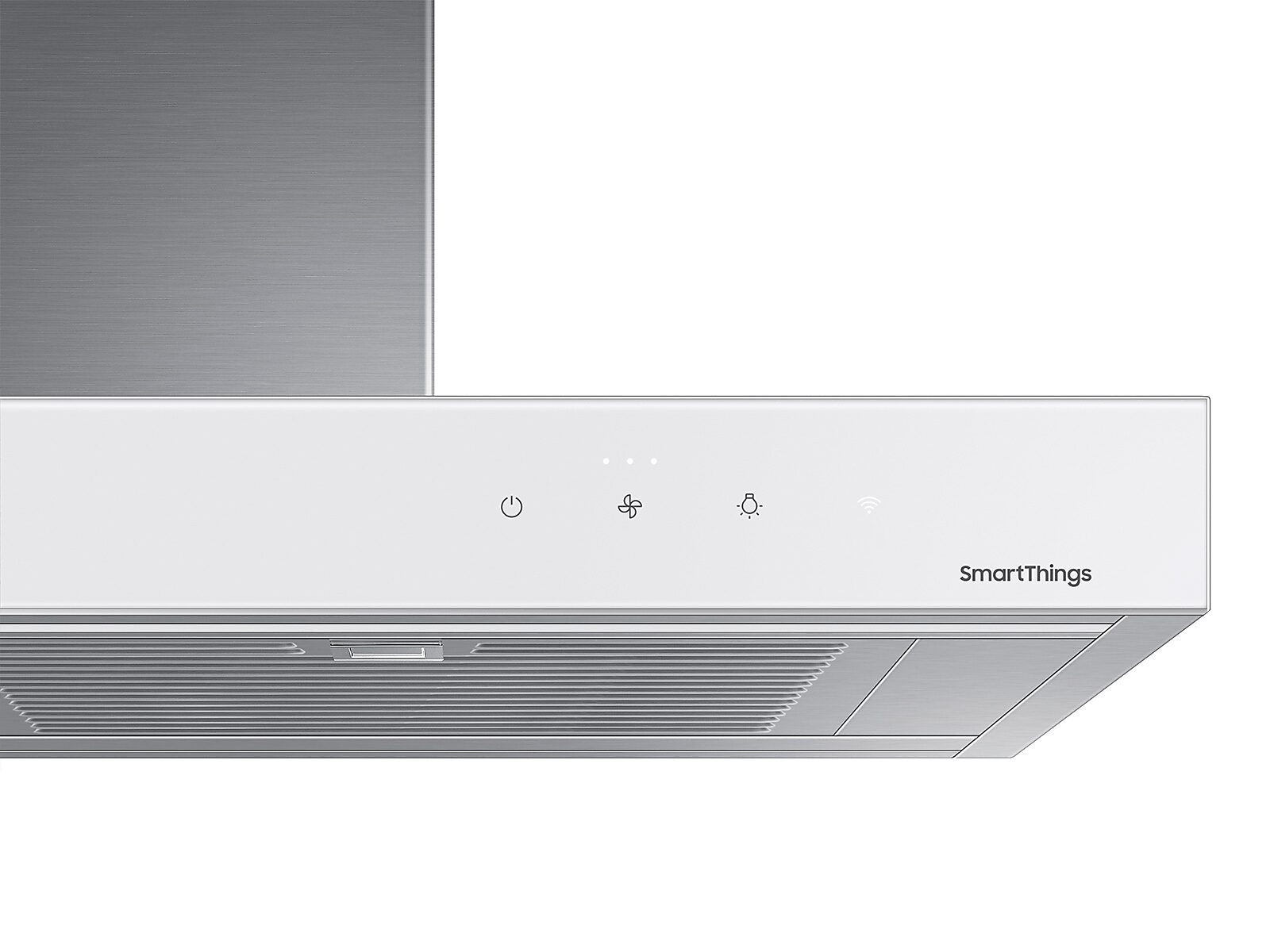 30" Bespoke Smart Wall Mount Hood in Clean in White(NK30CB600W12AA)