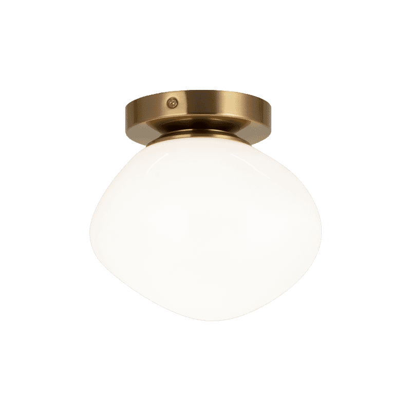 Matteo Melotte 1-Light Wall Sconce In Aged Gold Bra