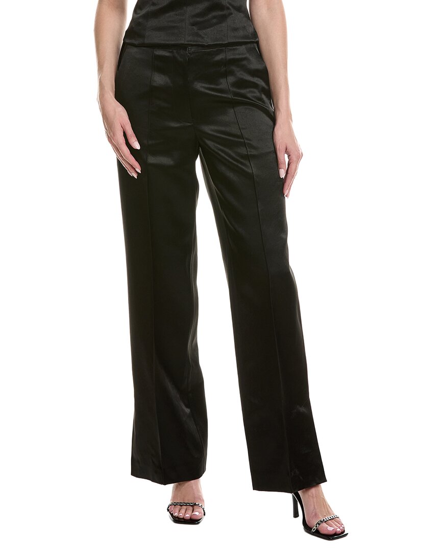 Minimal Textured Satin Pant
