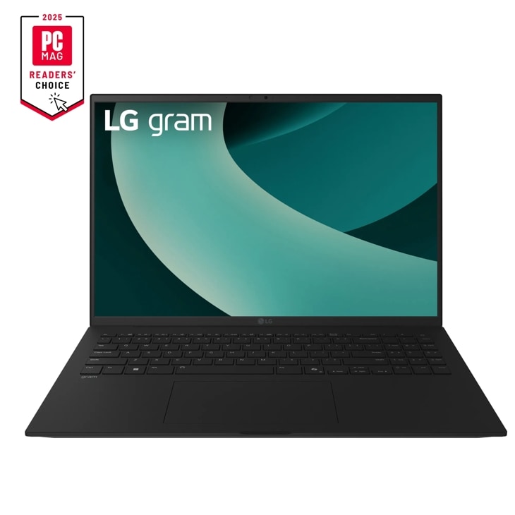 LG gram 17", Copilot+ PC, Thin and Lightweight Laptop, Windows 11 Home, Intel Evo Edition - Intel® Core™ Ultra 9, RAM, SSD, Black
