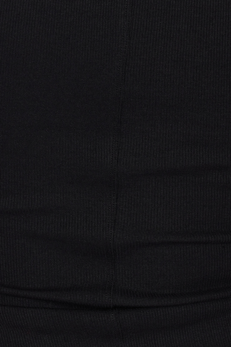 SnatchRib Crewneck T-Shirt - Black - Women Clothing