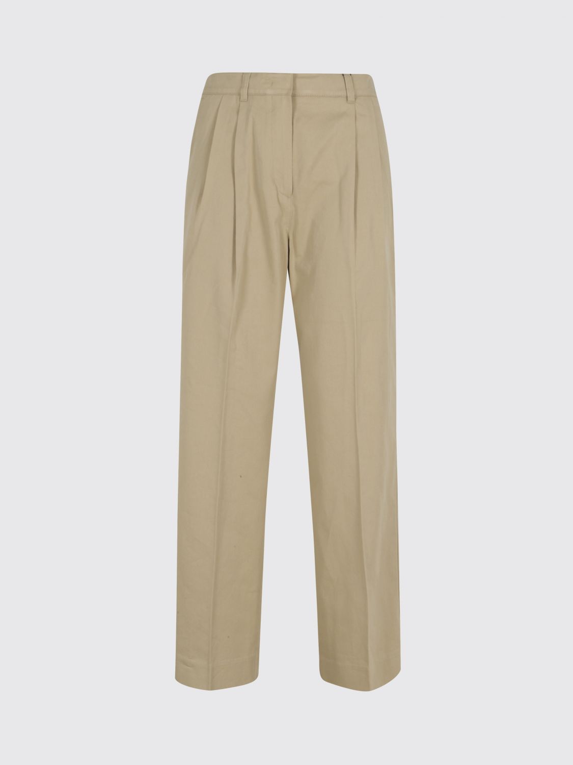 Pants Woman color Beige