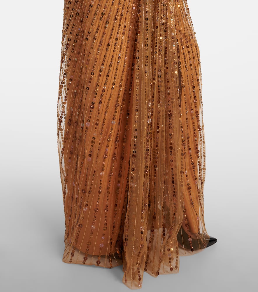 Anja embellished gown