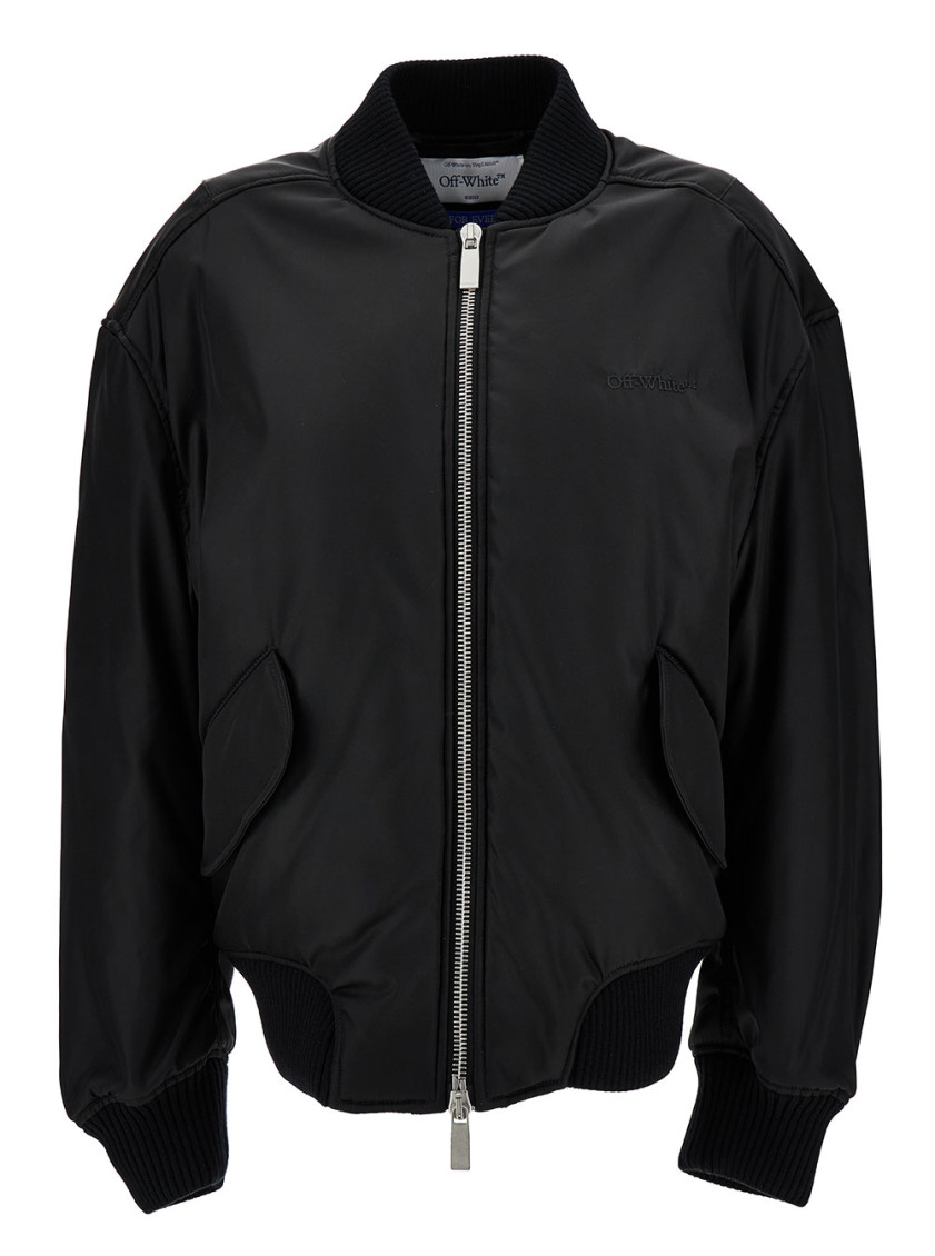 Ny Gab Arrows-motif bomber jacket - Black