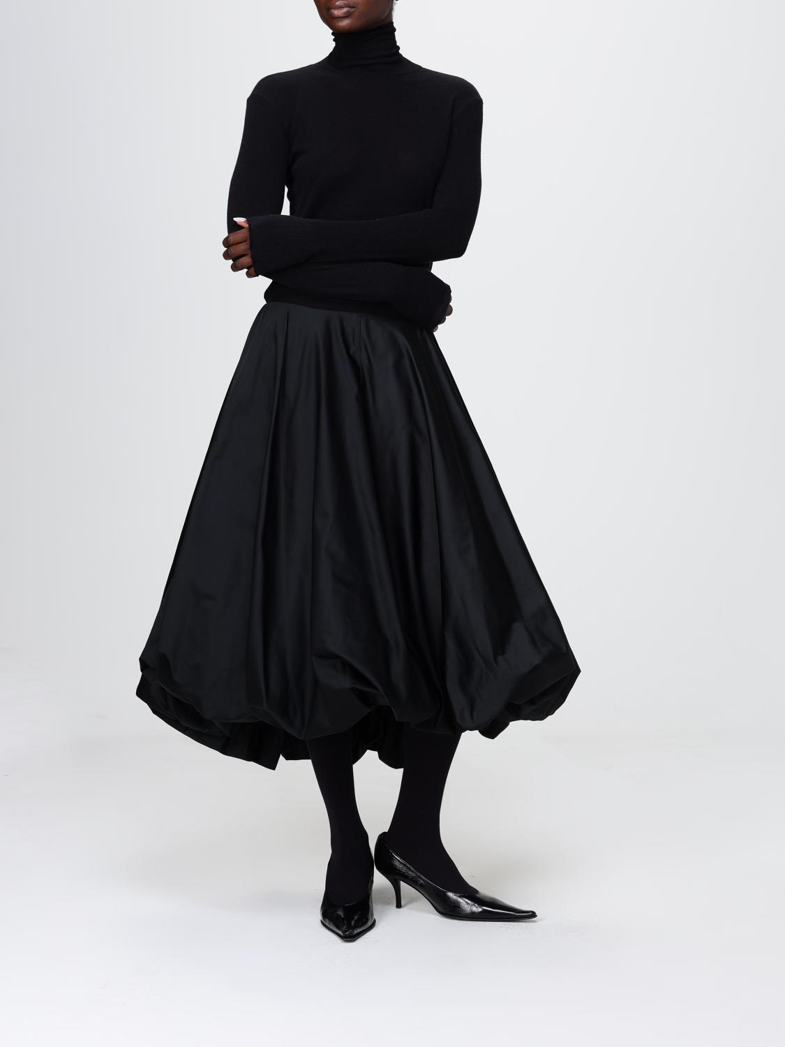 Skirt Woman color Black